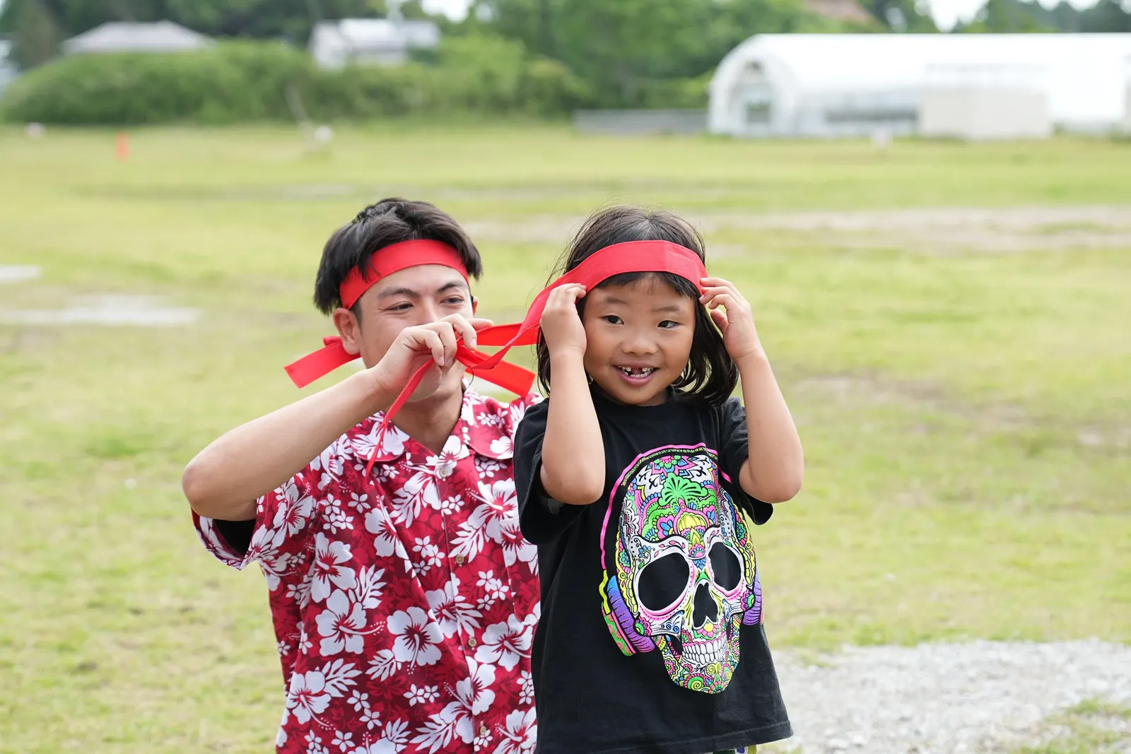 秋のガチンコ大運動会を楽しむ子ども