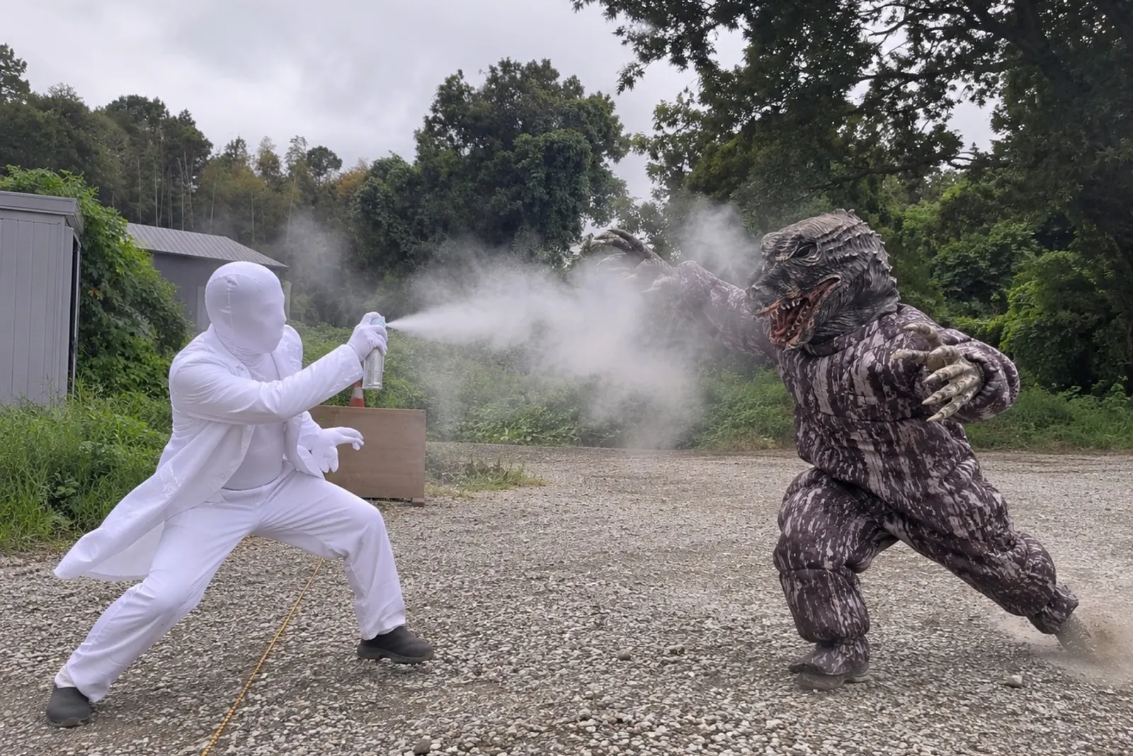 防衛中〜怪獣大決戦〜を楽しむ大人