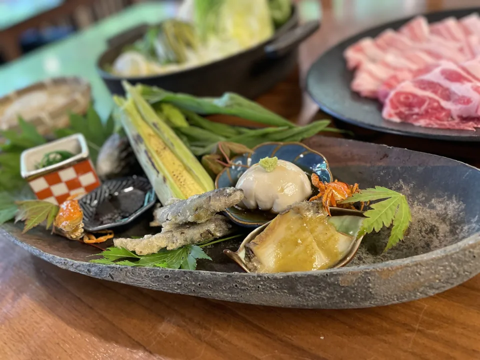 BUB RESORT八ヶ岳の夏の夕食