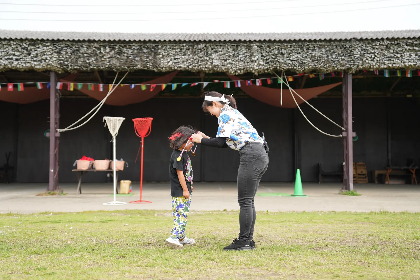 秋のガチンコ大運動会のようす