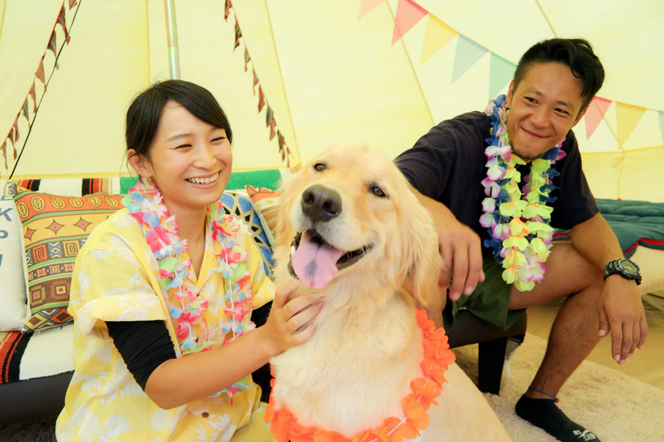 わんちゃんと泊まる