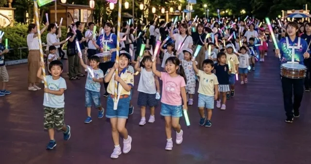 その日出会ったお友達と、みんなでいっぱい遊ぼう！