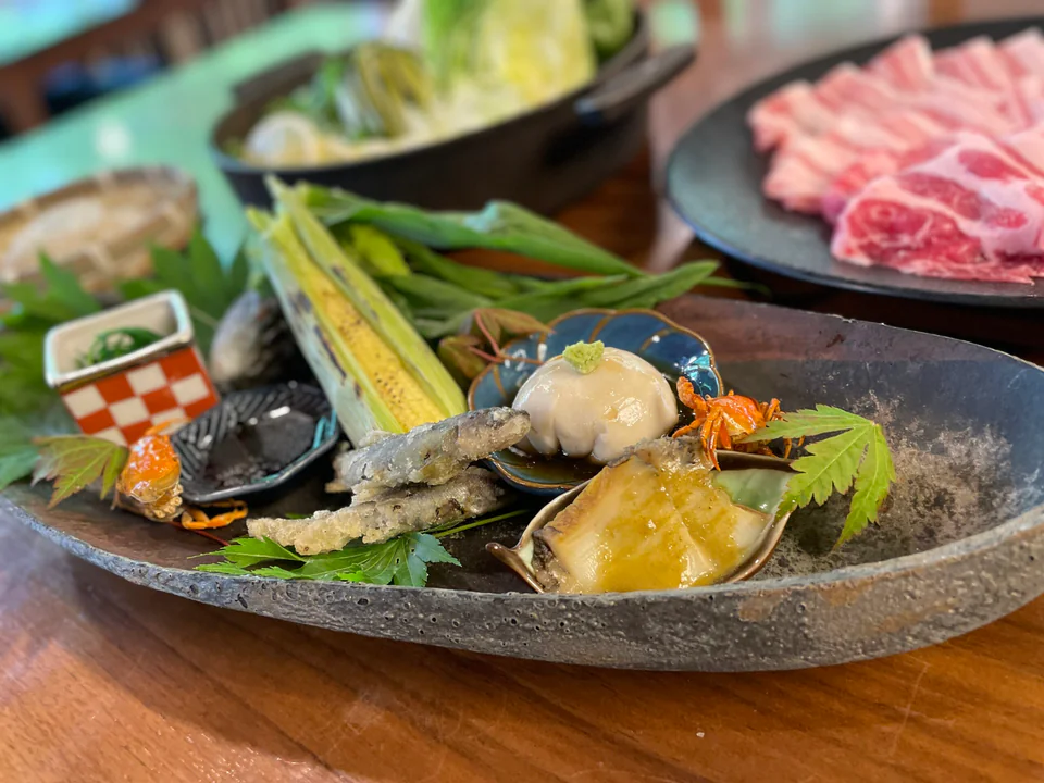 BUB RESORT八ヶ岳の夏の夕食