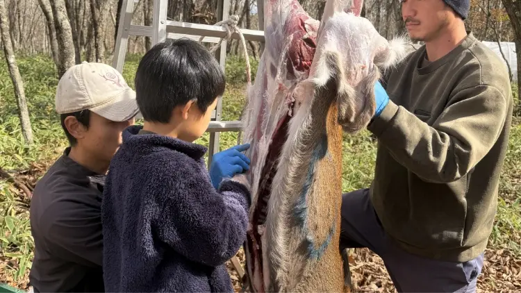 高学年向け 本格狩猟キャンプ