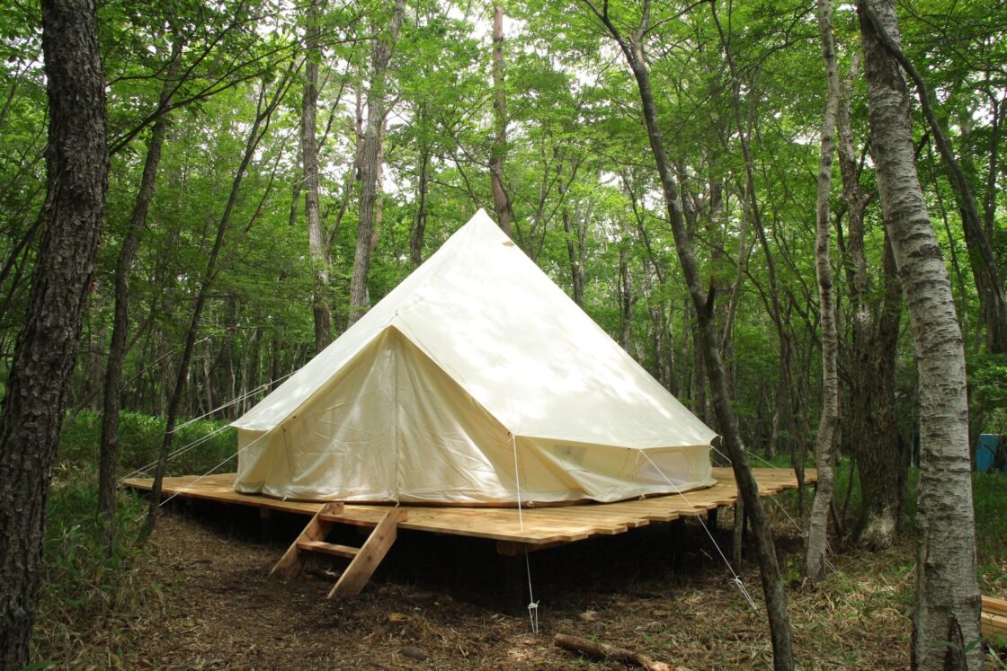 【予約開始】森の中の特別な夏、BUB RESORT八ヶ岳新部屋タイプ「森のグランピングテント」登場！