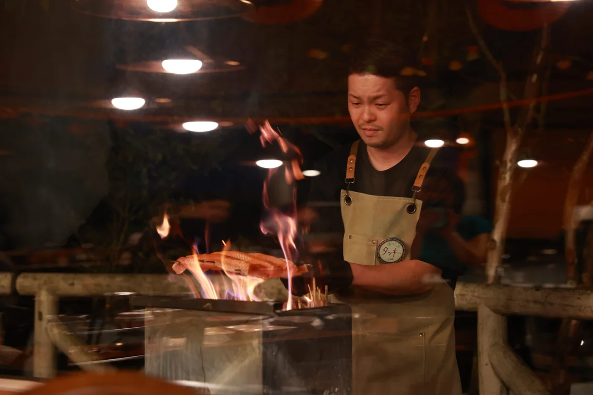 藁焼き（一例）