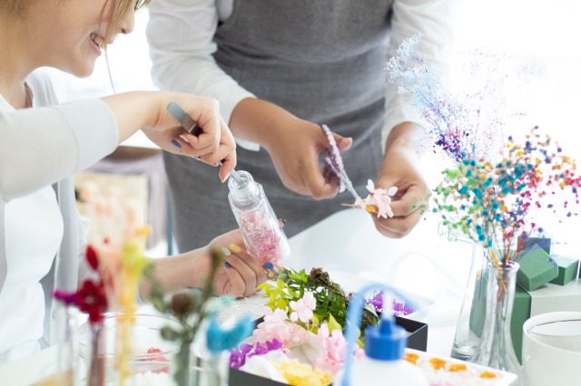 おしゃれで今話題の手作り体験！