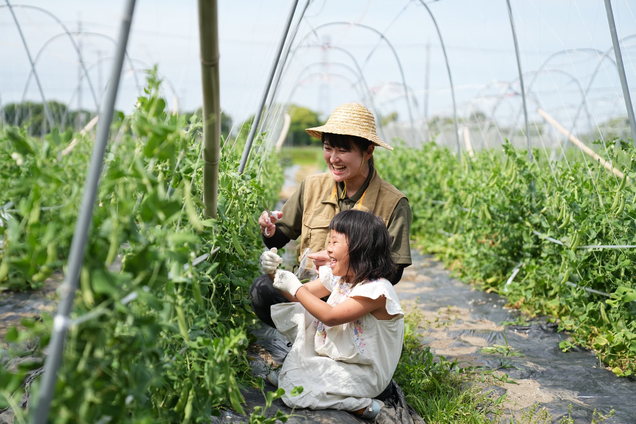 収穫・火起こし・食づくりまで体験