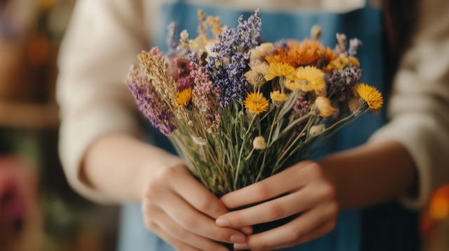 春っぽいフォトフレーム作り