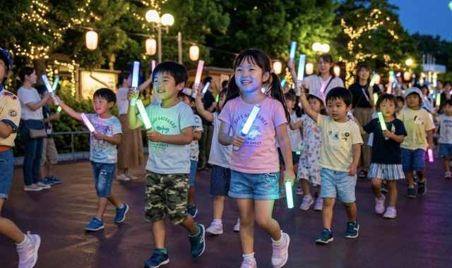 その日出会ったお友達と、みんなでいっぱい遊ぼう！