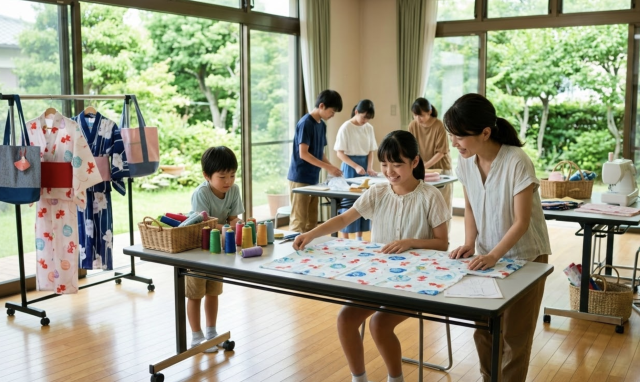 【12歳以上】浴衣つくりandリメイク