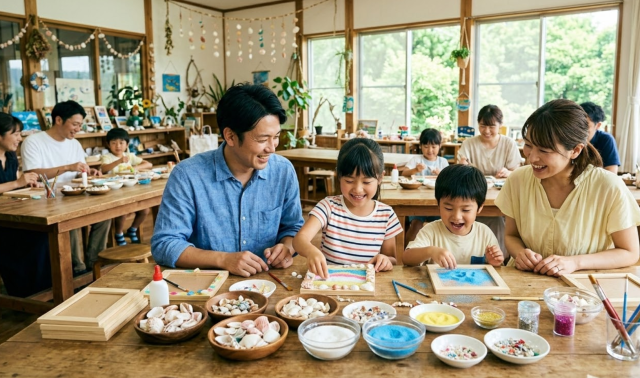 夏の記憶を形に残す！自分だけのフォトフレーム作り！