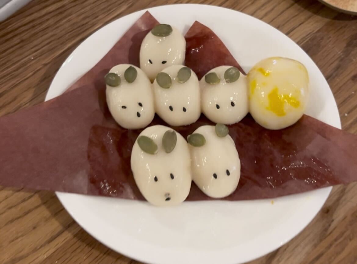 お団子を粉から作ろう！