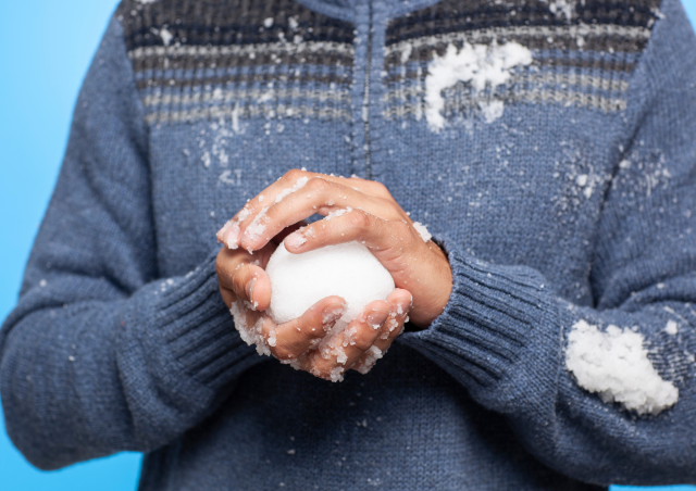 雪を作るところから？冬のイベントを楽しもう！