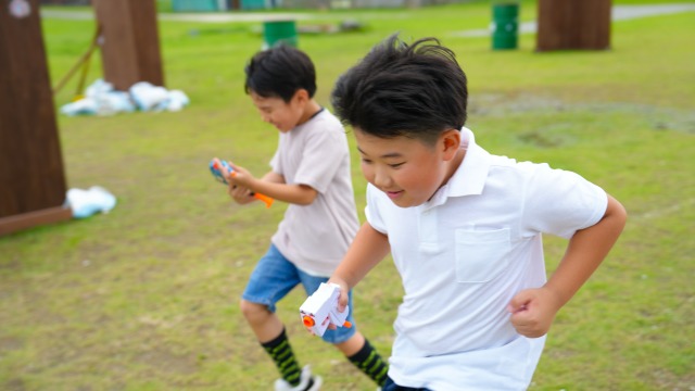 本格的なサバイバルゲームバトル！