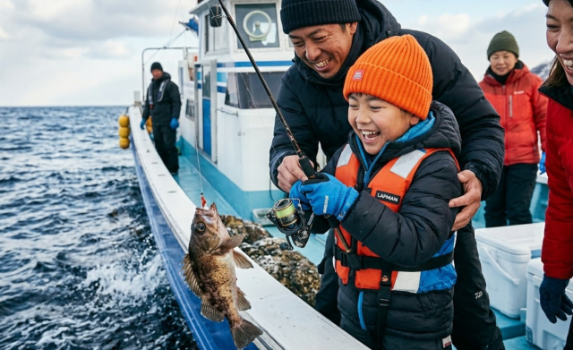 大海原の狩人！真冬の船釣りチャレンジ