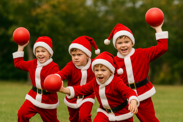 雪上の激闘！冬のバトルボール・フェスティバル